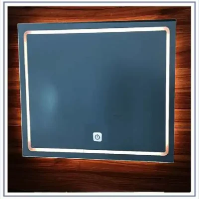 آینه بک لایت مربع مه جام شیشه کد RE15T131