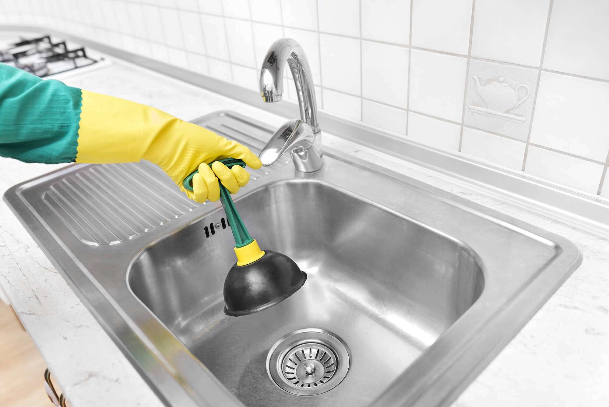 تمیز کردن سینک ظرفشویی استیل ‏