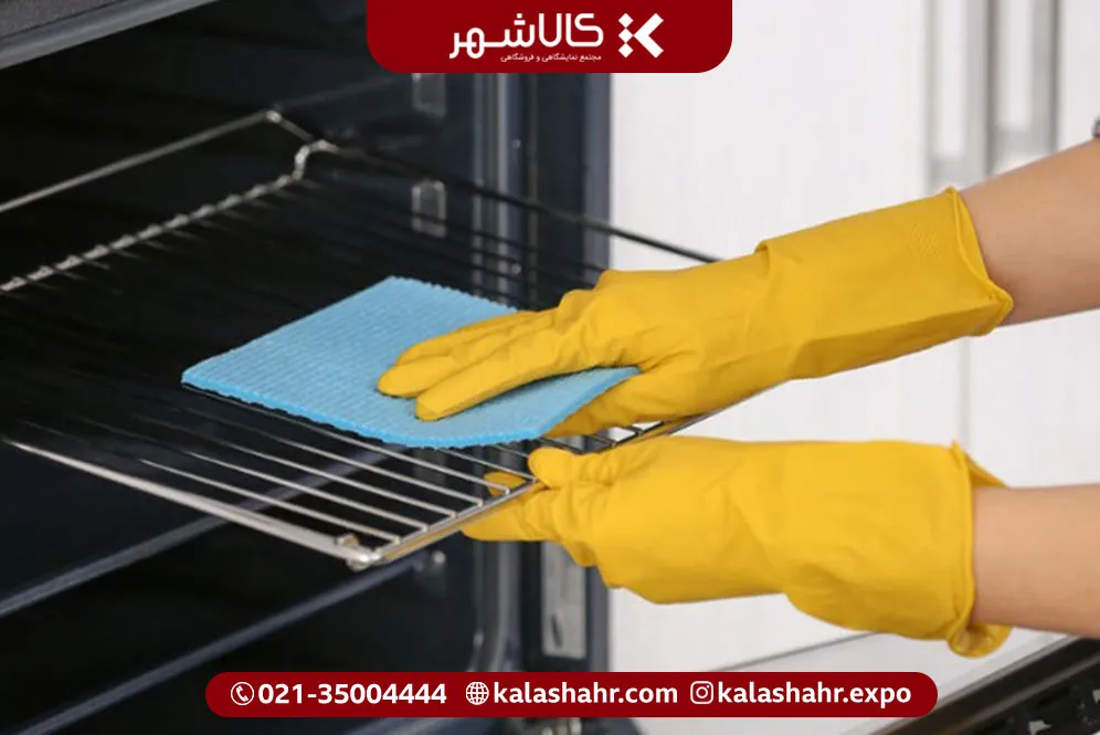 نحوه تمیز کردن فر توکار چگونه است؟