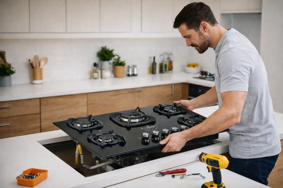 گاز DG525DUAL داتیس مشکی 5شعله